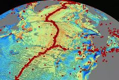 lo que revelo el mapa del fondo del mar