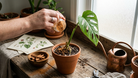 La canela es ideal para las plantas. Fuente: IA Gemini. La canela es ideal para las plantas. Fuente: IA Gemini.