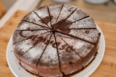 Torta caprese: el sabor intenso del chocolate en cada bocado Foto: Shutterstock