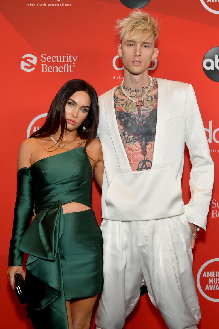 Megan Fox y Machine Gun Kelly.