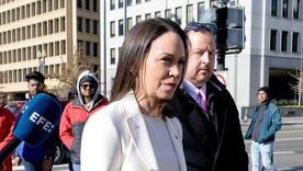 María Corina Machado llega a Washigton para mantener un almuerzo con el presidente de Estados Unidos, Donald Trump, en Casa Blanca. María Corina Machado llega a Washigton para mantener un almuerzo con el presidente de Estados Unidos, Donald Trump, en Casa Blanca.