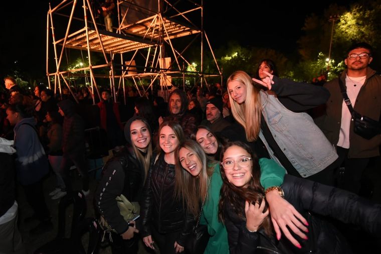 El publico ovacionó a Los Enanitos Verdes Foto: Chimi Ríos/MDZ