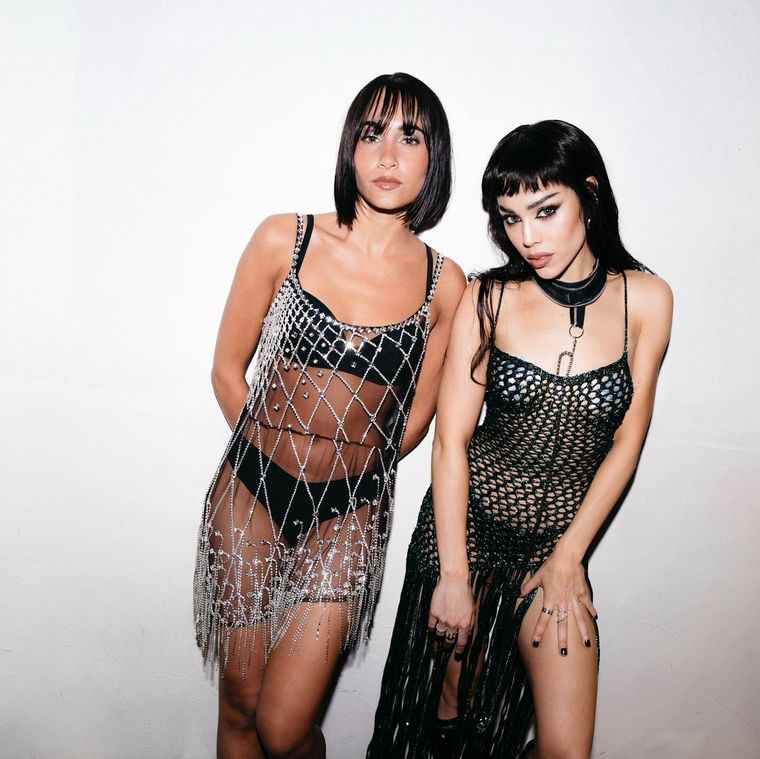 Danna Paola y Aitana son dos de las referentes de la música latina Foto: Instagram/Danna Paola
