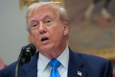 El presidente Trump ha dicho que se está llevando a cabo una "caza de brujas" contra el expresidente Jair Bolsonaro. El presidente Trump ha dicho que se está llevando a cabo una "caza de brujas" contra el expresidente Jair Bolsonaro.