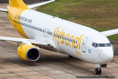 un avion tuvo que aterrizar de emergencia por una falla en el motor