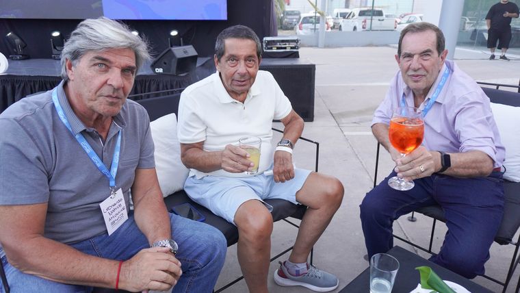 Leonardo Nahim, Alberto Villarruel y Oscar Pinco. Leonardo Nahim, Alberto Villarruel y Oscar Pinco.