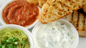 Trio de dips para untar ¡Imperdibles!