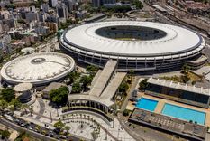 la preocupante imagen del maracana a dos semanas de la final la preocupante imagen del maracana a dos semanas de la final