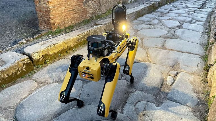 Este es Spot, el robot de EEUU. Foto: ElPaís.