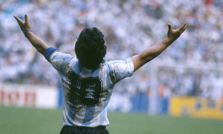 Diego Armando Maradona. Foto: Twitter Guillermo Moreno