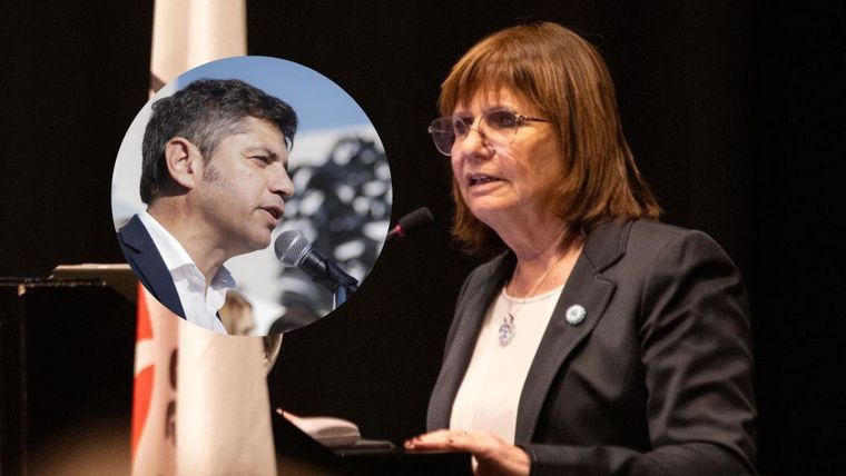 Patricia Bullrich apuntó contra Axel Kicillof