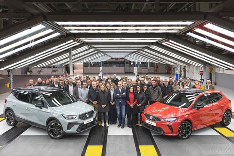 SEAT inicia la producción de los nuevos Ibiza y Arona en su fábrica de Martorell