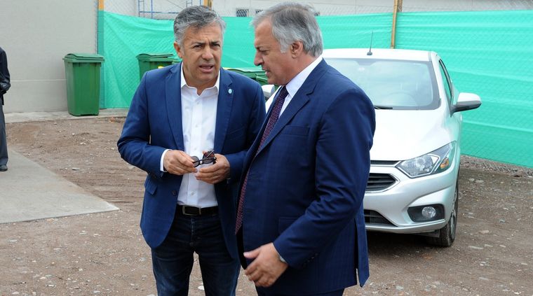 El gobernador Alfredo Cornejo y el procurador de la Corte, Alejandro Gullé. El gobernador Alfredo Cornejo y el procurador de la Corte, Alejandro Gullé.