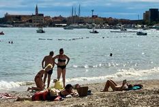 Budva es un destino turístico popular en la costa del Adriático.