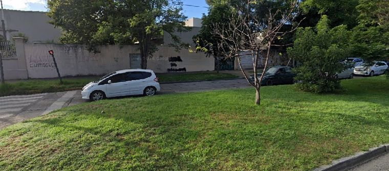 El lugar del incidente en La Plata. Foto: Google Maps