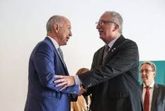 Misiones: Passalacqua y Lorenzetti coincidieron en la importancia del trabajo en armonía entre la política y la justicia.