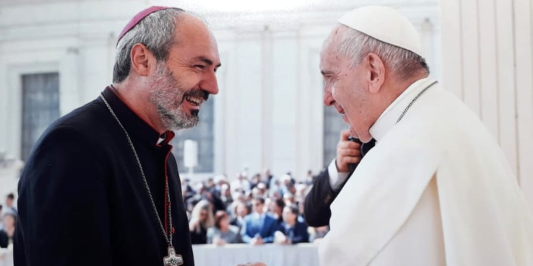 Monseñor Dante Braida, presidente de la Comisión Episcopal de Pastoral Social. Foto: Archivo