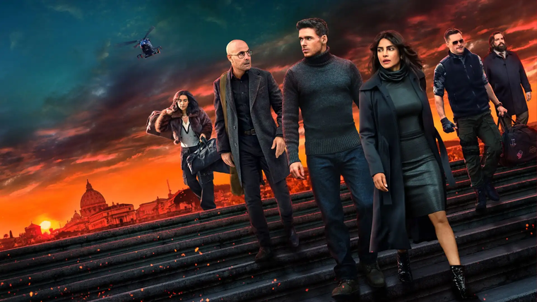 Richard Madden y Priyanka Chopra protagonizan Citadel. Richard Madden y Priyanka Chopra protagonizan Citadel. 
