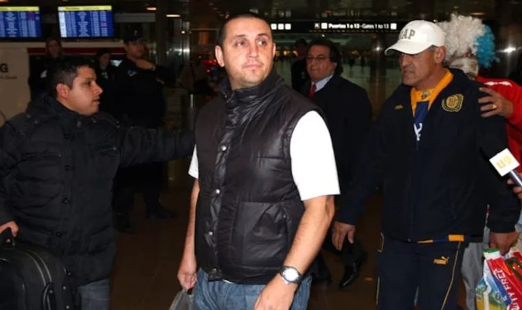 El cuerpo de Andrés “Pillín” Bracamonte fue enterrado en un cementerio de una localidad cercana a Rosario Foto: NA