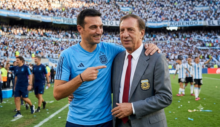Lionel Scaloni, ¿copia el modelo de Carlos Salvador Bilardo?