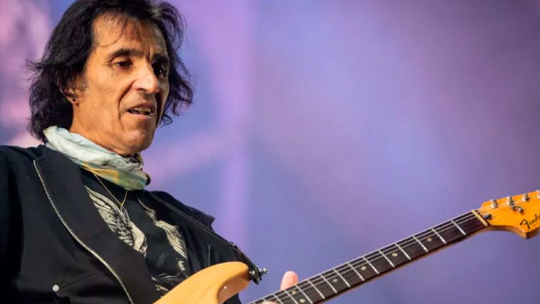 Felipe Staiti, el histórico guitarrista de Enanitos Verdes. Foto: Los Ángeles Times.