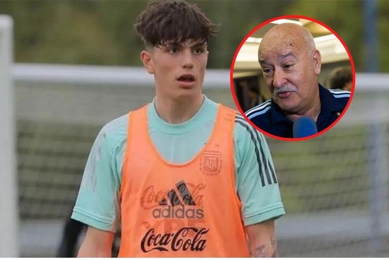 Omar Souto contó una anécdota sobre la convocatoria de Alejandro Garnacho a la Selección.