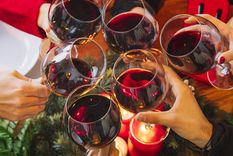 Brindis con un buen Bonarda.