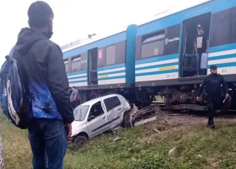 El choque generó caos en la zona