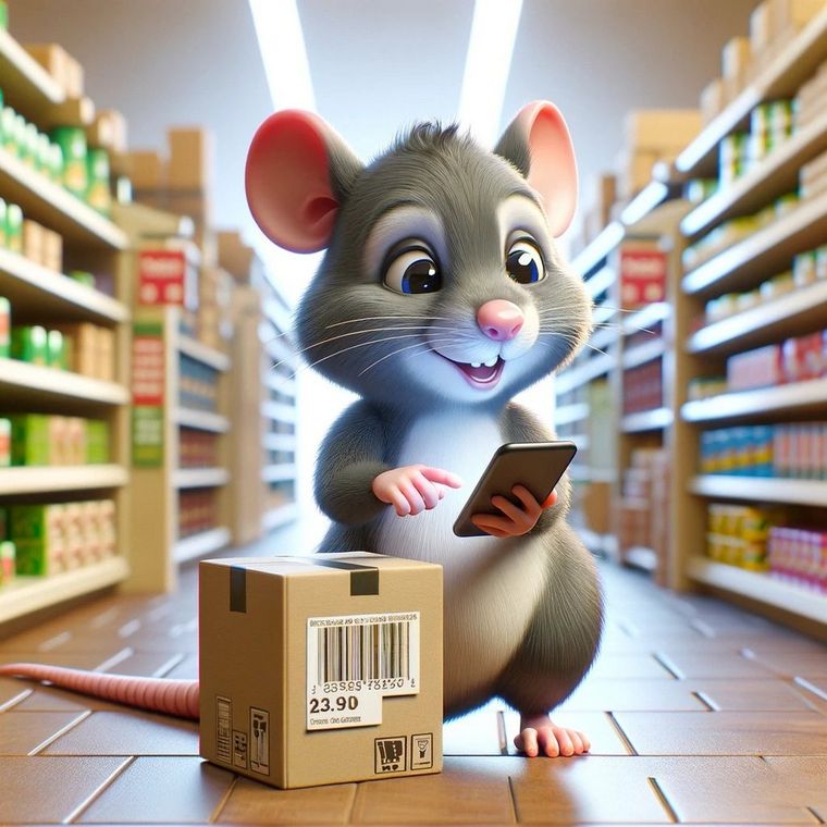 Desde este mes, el portal permite escanear códigos de barra para comparar precios más rápido y lanzó su app para descargar desde Play Store Foto: X @RatoneandoAR