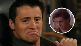 Cómo se veía Matt LeBlanc antes de dar el salto a la fama con Friends.