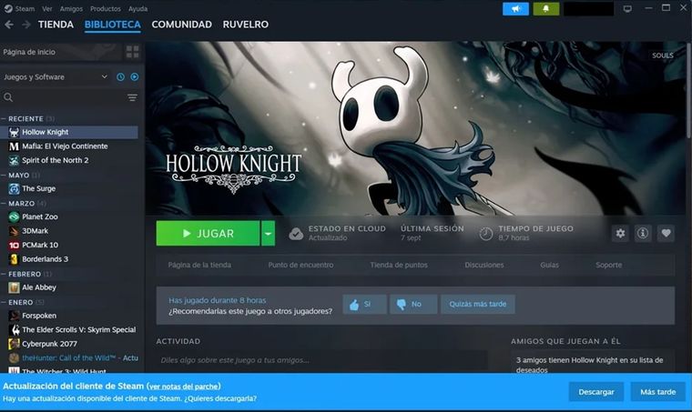 Se añadieron fuentes y escalado de DPI mejorados, correcciones en la visualización de FPS y soporte para mostrar la temperatura de la CPU en tiempo real, tanto en Windows como en Linux.