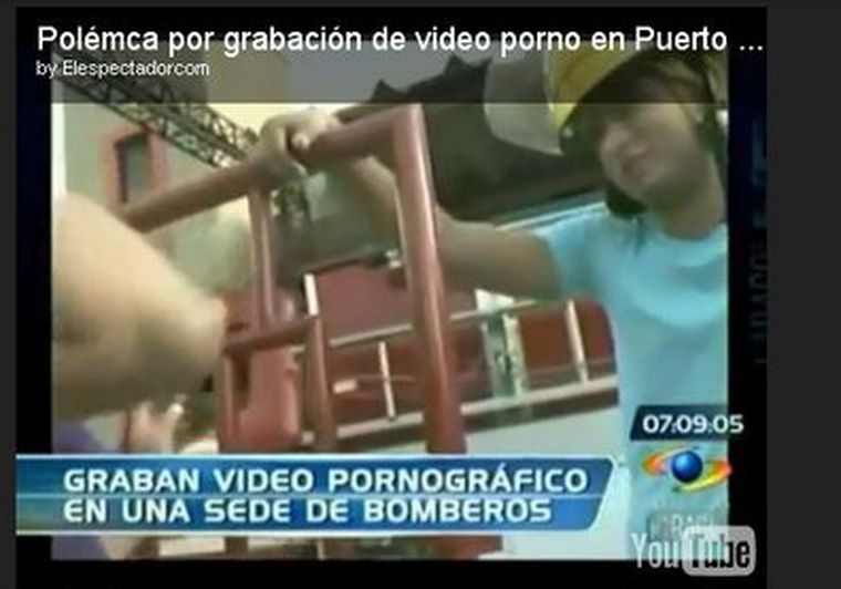 Detalle del informe donde se presenta imágenes de la grabación. Foto: El Espectador.com
