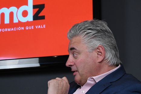 Silvio Alberto, en MDZ. Foto: Rodrigo DAngelo / MDZ