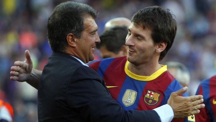 Laporta quiere reeditar los años dorados junto a Messi.