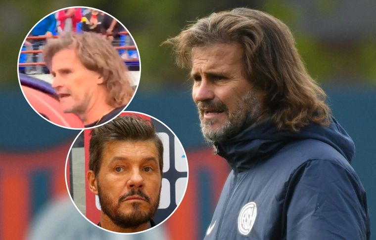 Rubén Insúa El técnico de San Lorenzo habría pedido a los hinchas que insulten a Marcelo Tinelli.