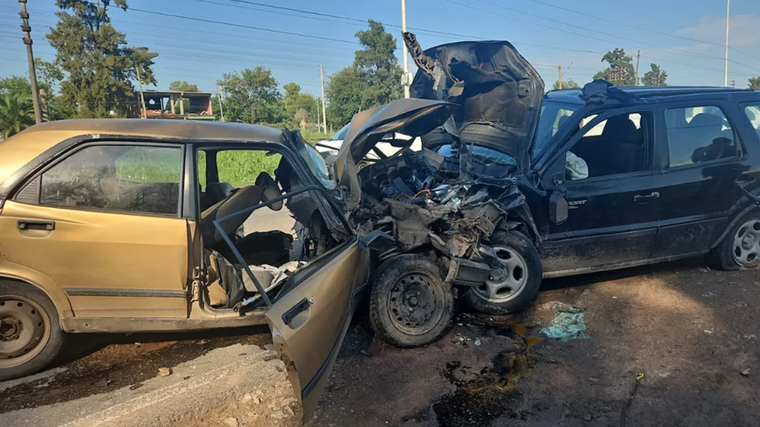 El siniestro ocurrió en el cruce de la Ruta 7 y calle Perú, en el partido bonaerense de General Rodríguez Foto: Agencia Noticias Argentinas