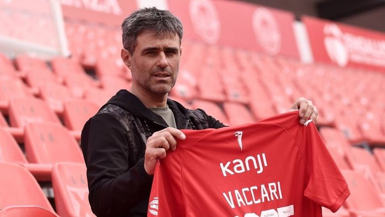 Vaccari hablo por primera vez como entrenado de Independiente Foto: @independiente