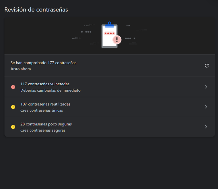 El proceso de modificación de las credenciales vulneradas exige un control manual de cada servicio digital para recuperar el control de las cuentas. El proceso de modificación de las credenciales vulneradas exige un control manual de cada servicio digital para recuperar el control de las cuentas.