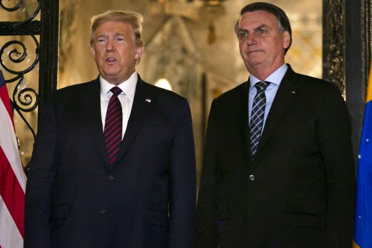 Donald Trump y Jair Bolsonaro han sido aliados políticos desde que el brasileño llegó al poder en 2018 y lo han seguido siendo después de que dejara la presidencia en 2023.