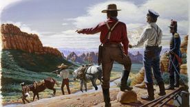 La venta del territorio mexicano de La Mesilla, en 1853, donde Estados Unidos planeaba un ferrocarril, fue una de las expansiones territoriales de la gran potencia. La venta del territorio mexicano de La Mesilla, en 1853, donde Estados Unidos planeaba un ferrocarril, fue una de las expansiones territoriales de la gran potencia.