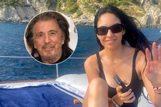 Noor Alfallah, la joven novia de 29 años de Al Pacino y la madre de su cuarto hijo en camino.