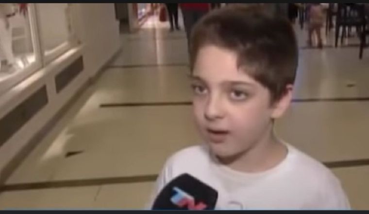 Simón dio una nota televisiva que quedó en la memoria de todos los argentinos Foto: X