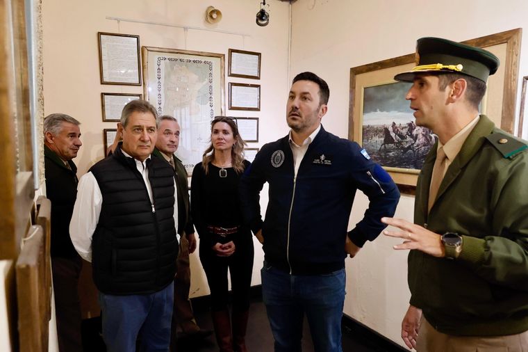 Omar Félix y Luis Petri. Foto: Municipalidad de San Rafael