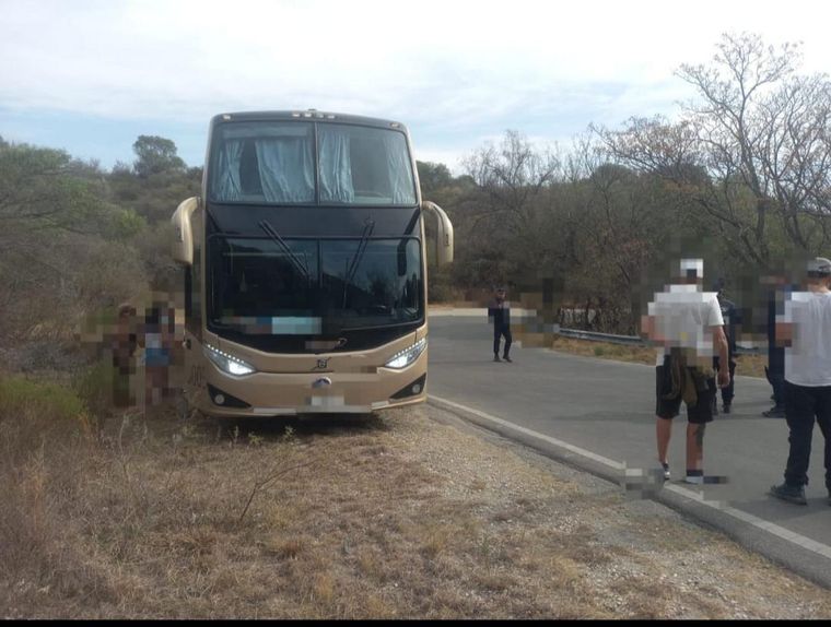La turista de 23 años circulaba en una bicicleta por el Camino de las Cien Curvas en Villa Carlos Paz cuando fue atropellada por el micro Foto: Policia de Córdoba