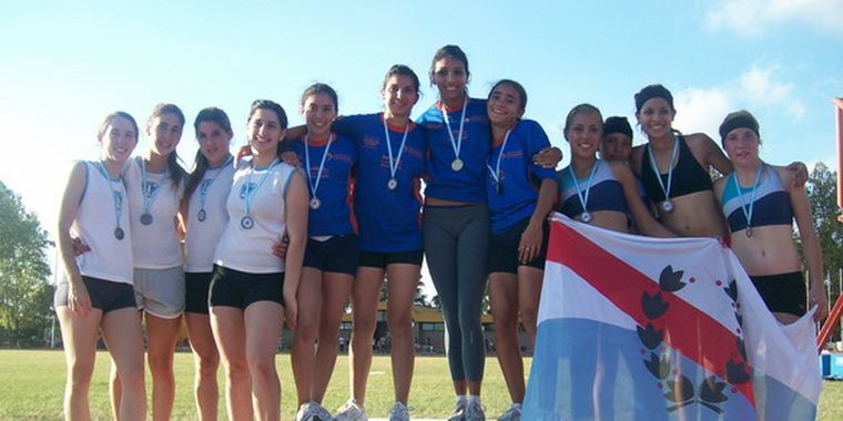 Los jóvenes atletas del Valle de Uco.