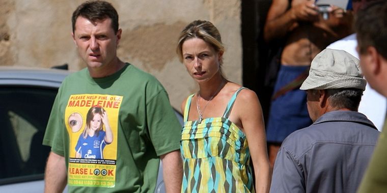 Los padres de Madeleine intentan reorientar la campaña para encontrar a su hija. Foto: AFP / Archivo