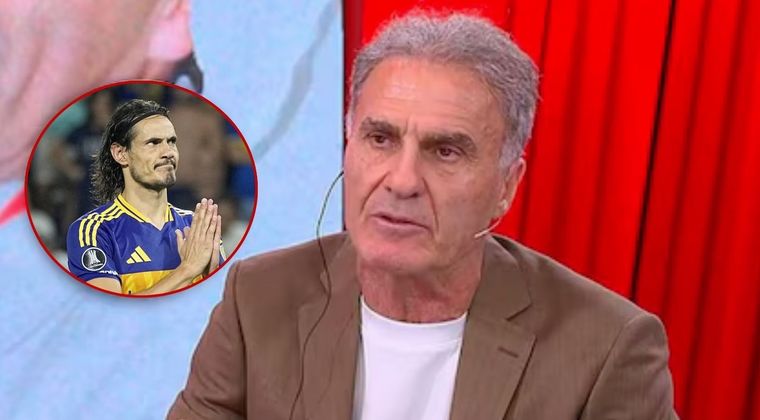 Oscar Ruggeri opinó sobre el presente de Cavani en Boca y le dio un consejo bastante particular.&nbsp;