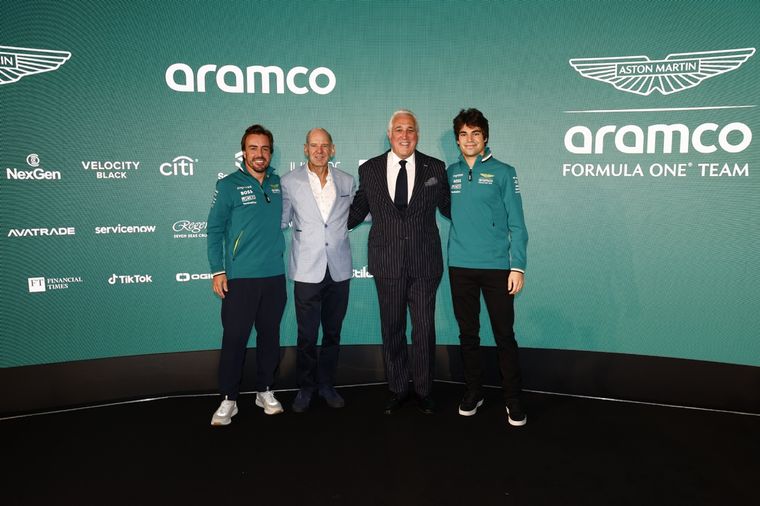 El jefe de Aston Martin comparó a sus dos pilotos con Messi. Foto: @AstonMartinF1