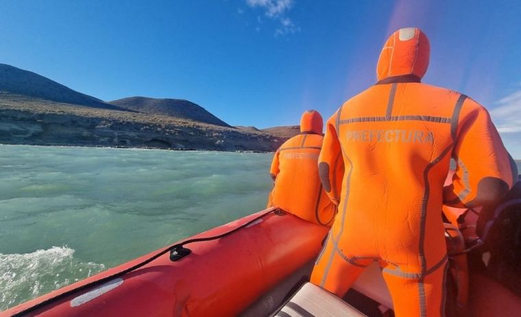 Prefectura realizando búsquedas en la zona Foto: Imagen ilustrativa