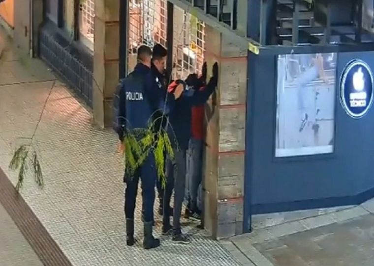 Cuatro personas fueron detenidos en San Rafael gracias al sistema de monitoreo Foto: Ministerio de Seguridad de Mendoza